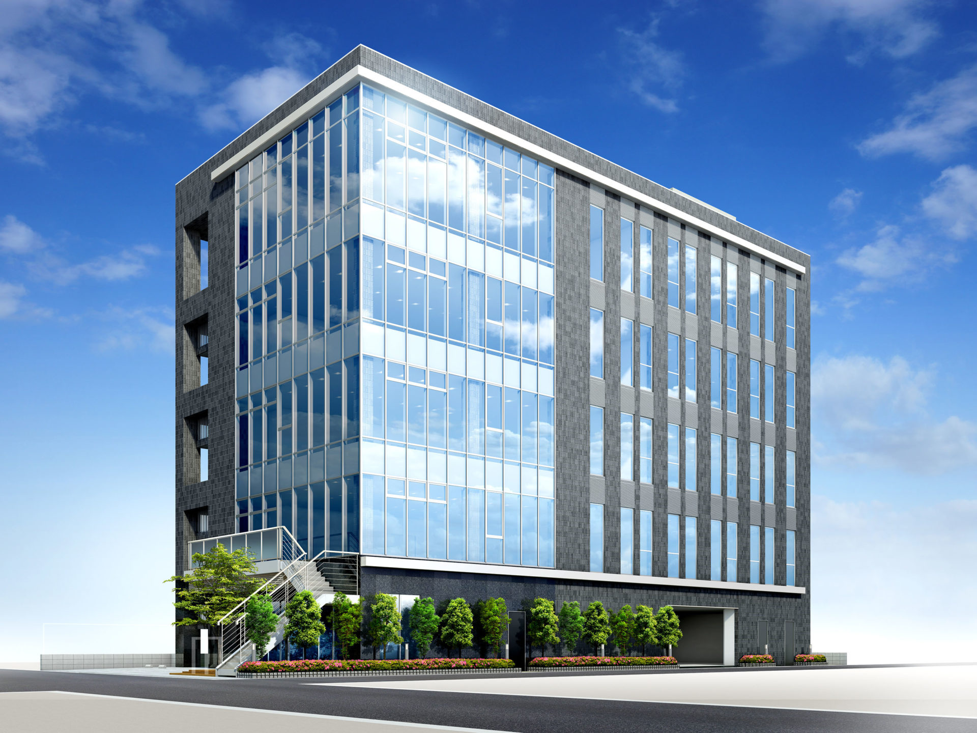 19年初旬 株式会社ニッケンホールディングス本社ビル完成予定 ニッケングループホールディングス